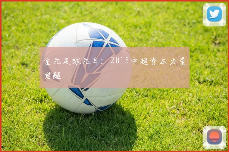 金元足球元年：2015中超资本力量觉醒